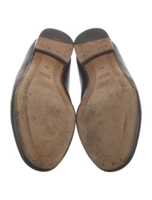 Gucci Horsebit Accent Leather Loafers