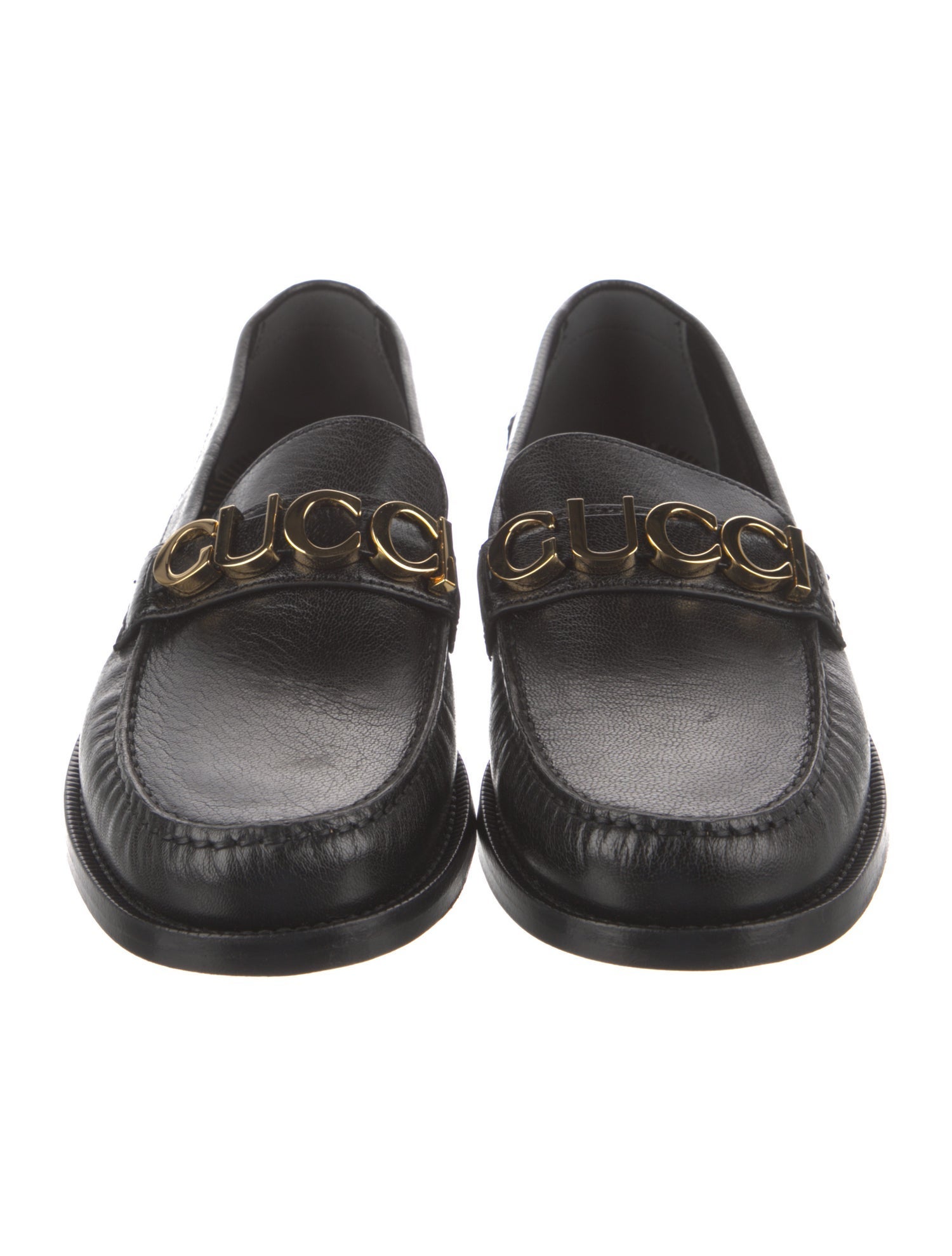 Gucci Leather Dress Loafers