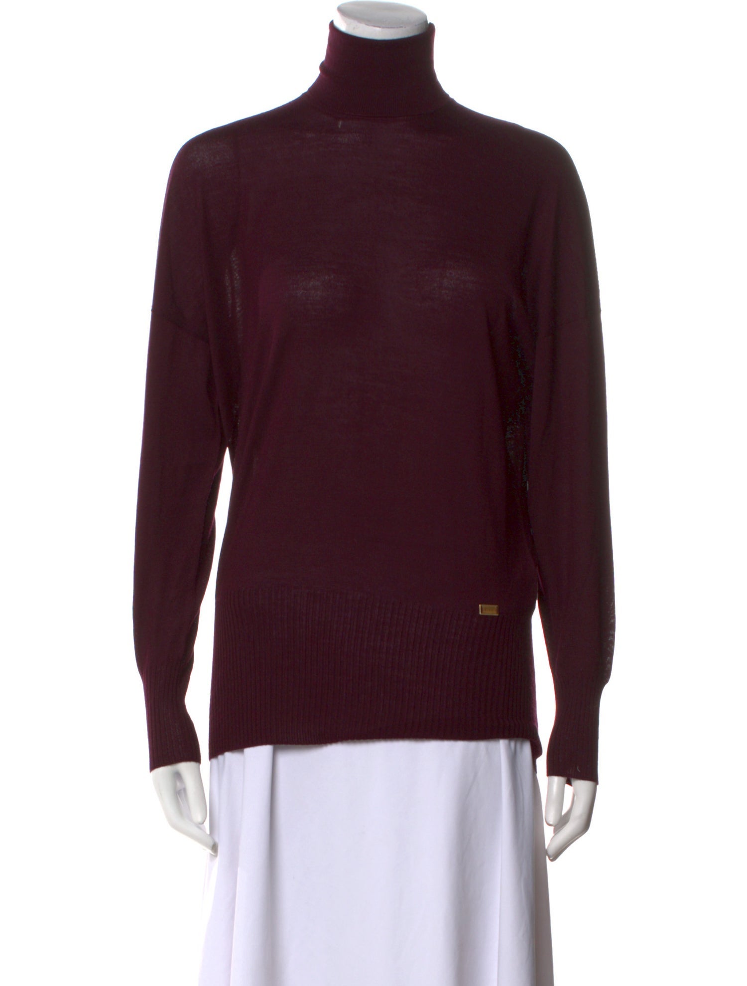 Gucci Silk Turtleneck Top