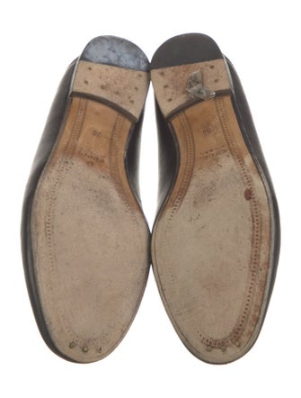 Gucci Horsebit Accent Leather Loafers