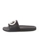 Gucci Interlocking G Logo Leather Slides