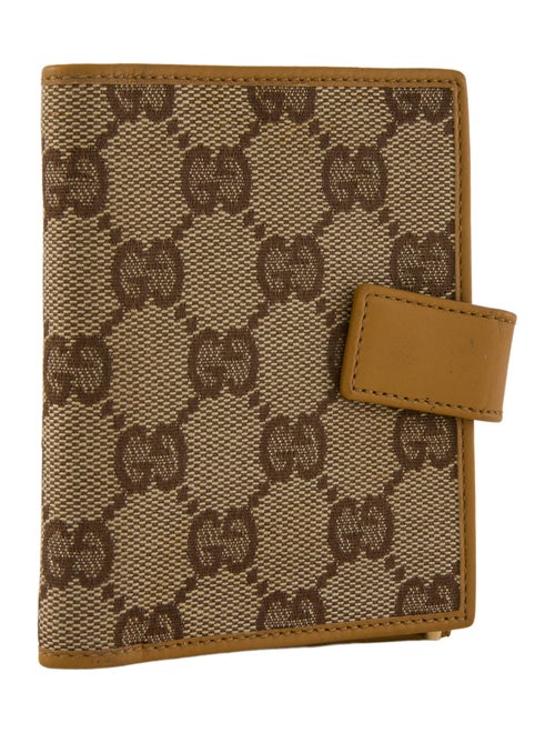 Gucci GG Canvas Agenda Cover