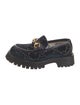 Gucci 1955 Horsebit Accent Velvet Loafers