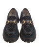 Gucci 1955 Horsebit Accent Velvet Loafers