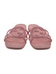 Gucci Interlocking G Logo Rubber Slides