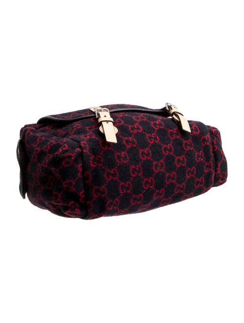 Gucci GG Wool Diaper Bag