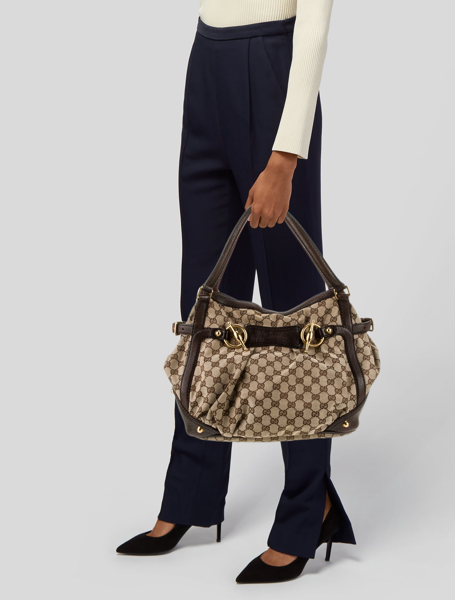 Gucci GG Canvas Jockey Vintage