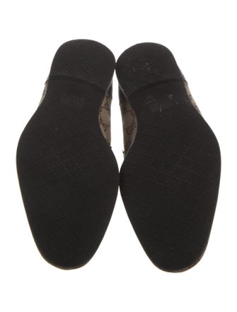 Gucci GG Canvas Canvas Dress Loafers