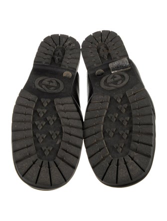 Gucci Horsebit Accent Leather Mules