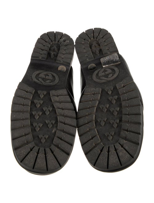 Gucci Horsebit Accent Leather Mules