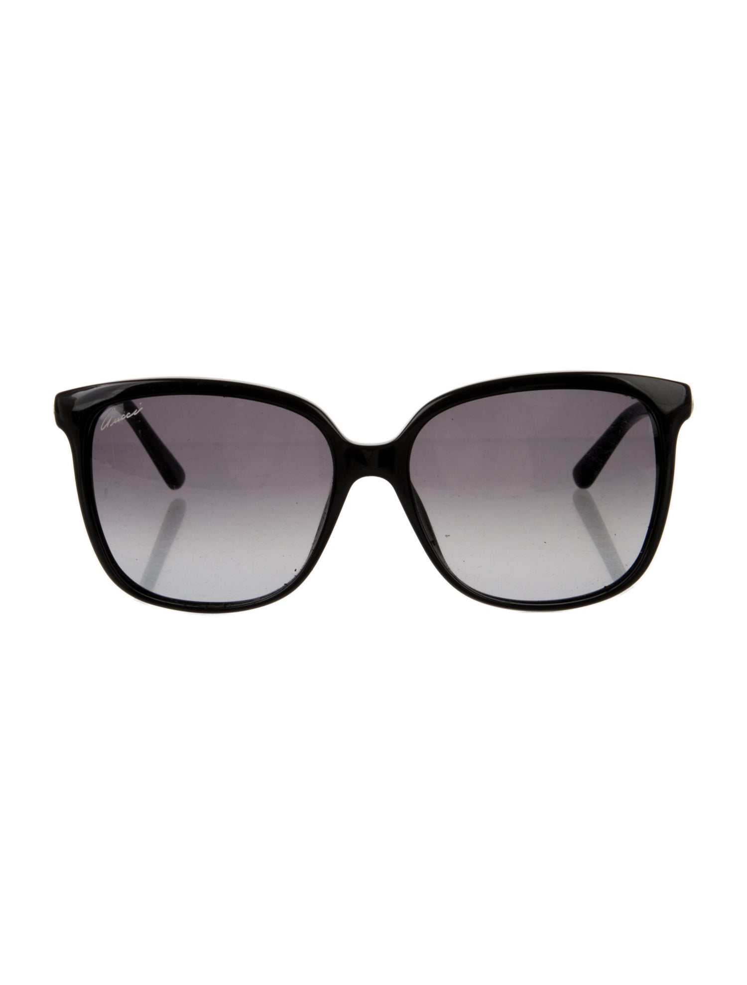 Gucci Web Accent Oversize Sunglasses