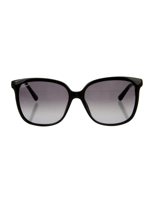 Gucci Web Accent Oversize Sunglasses