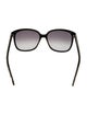 Gucci Web Accent Oversize Sunglasses