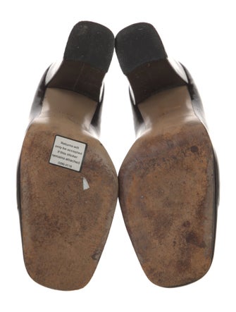 Gucci Horsebit Accent Patent Leather Pumps