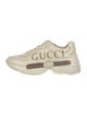Gucci Web Accent Leather Sneakers