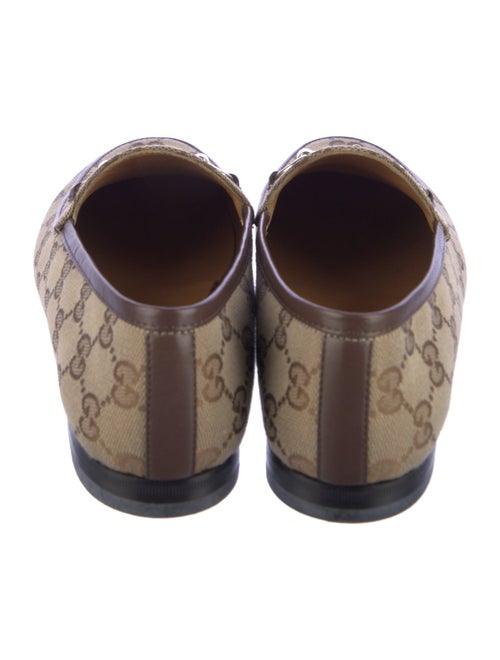 Gucci Jordaan GG Canvas Loafers