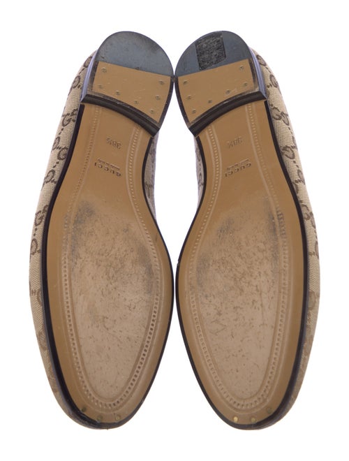 Gucci Jordaan GG Canvas Loafers