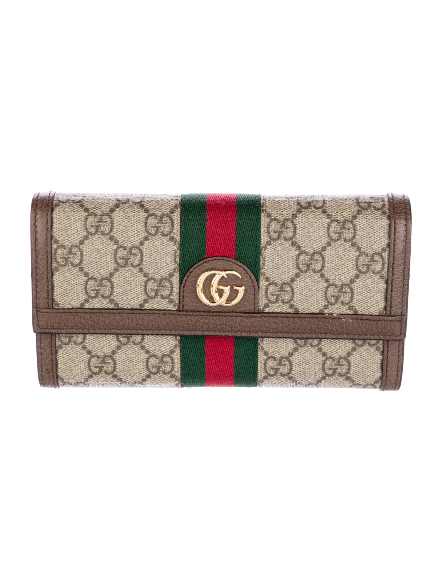 Gucci Ophidia GG Supreme Continental Wallet GG Supreme Continental Wallet