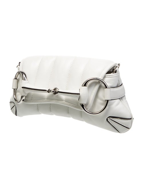 Gucci Leather Horsebit Chain Small