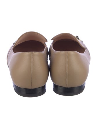 Gucci Horsebit Accent Leather Loafers