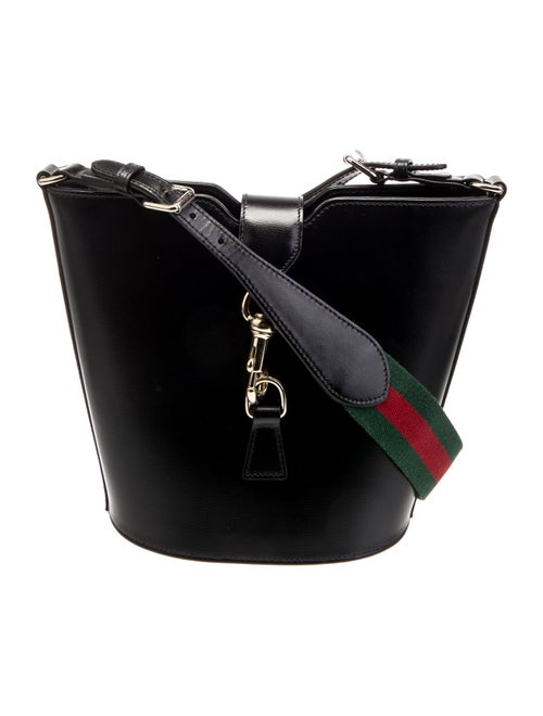 Gucci Leather Bucket Bag Mini