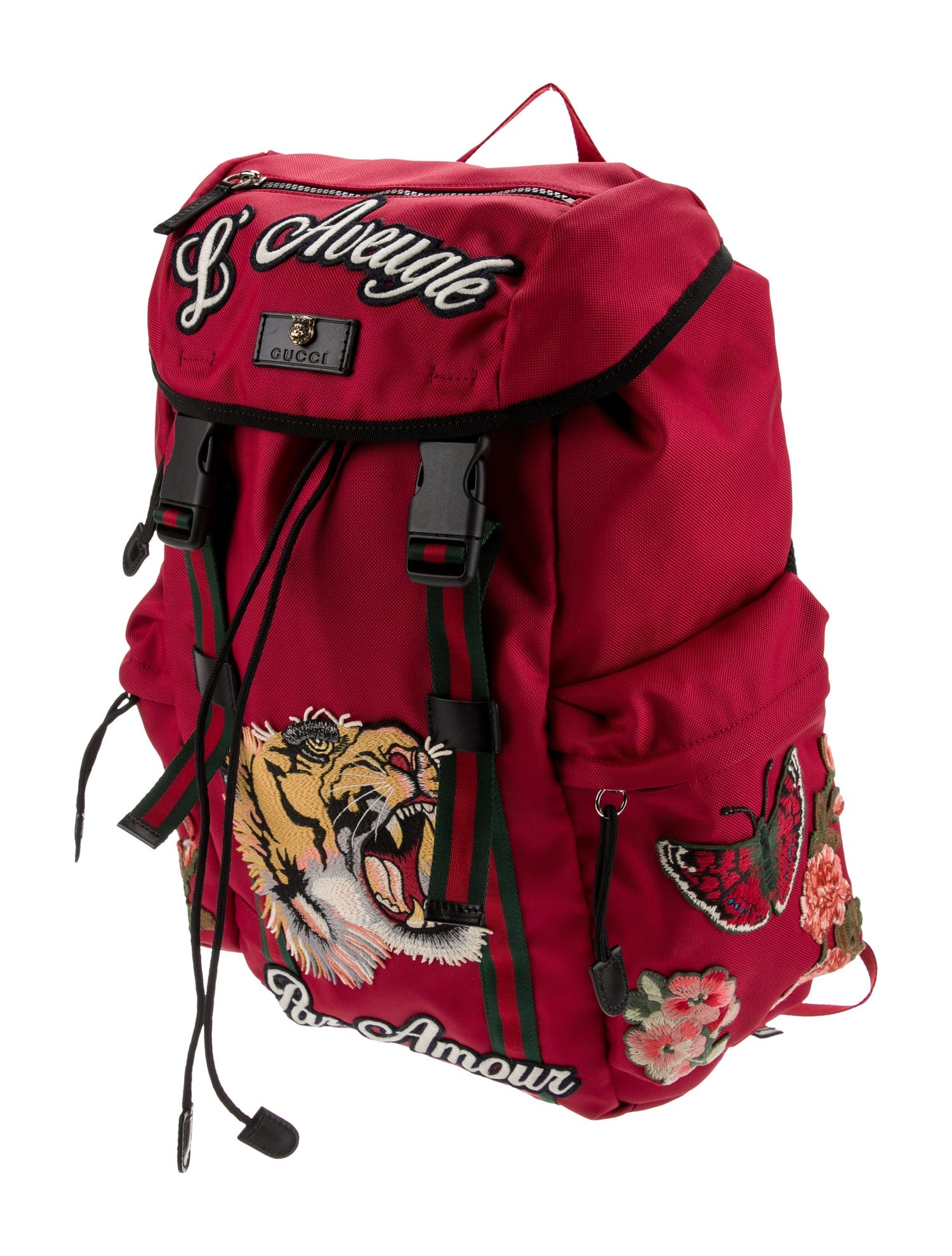 Gucci Tiger Head Backpack