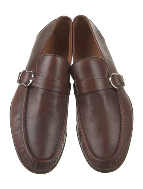 Gucci Horsebit Accent Leather Dress Loafers