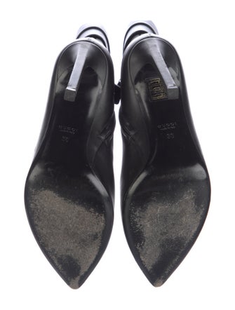 Gucci Horsebit Accent Leather Boots