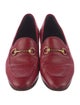 Gucci Horsebit Accent Leather Loafers