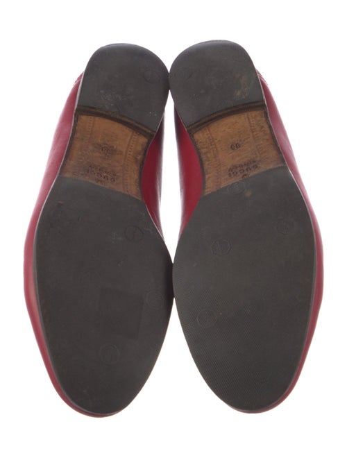 Gucci Horsebit Accent Leather Loafers