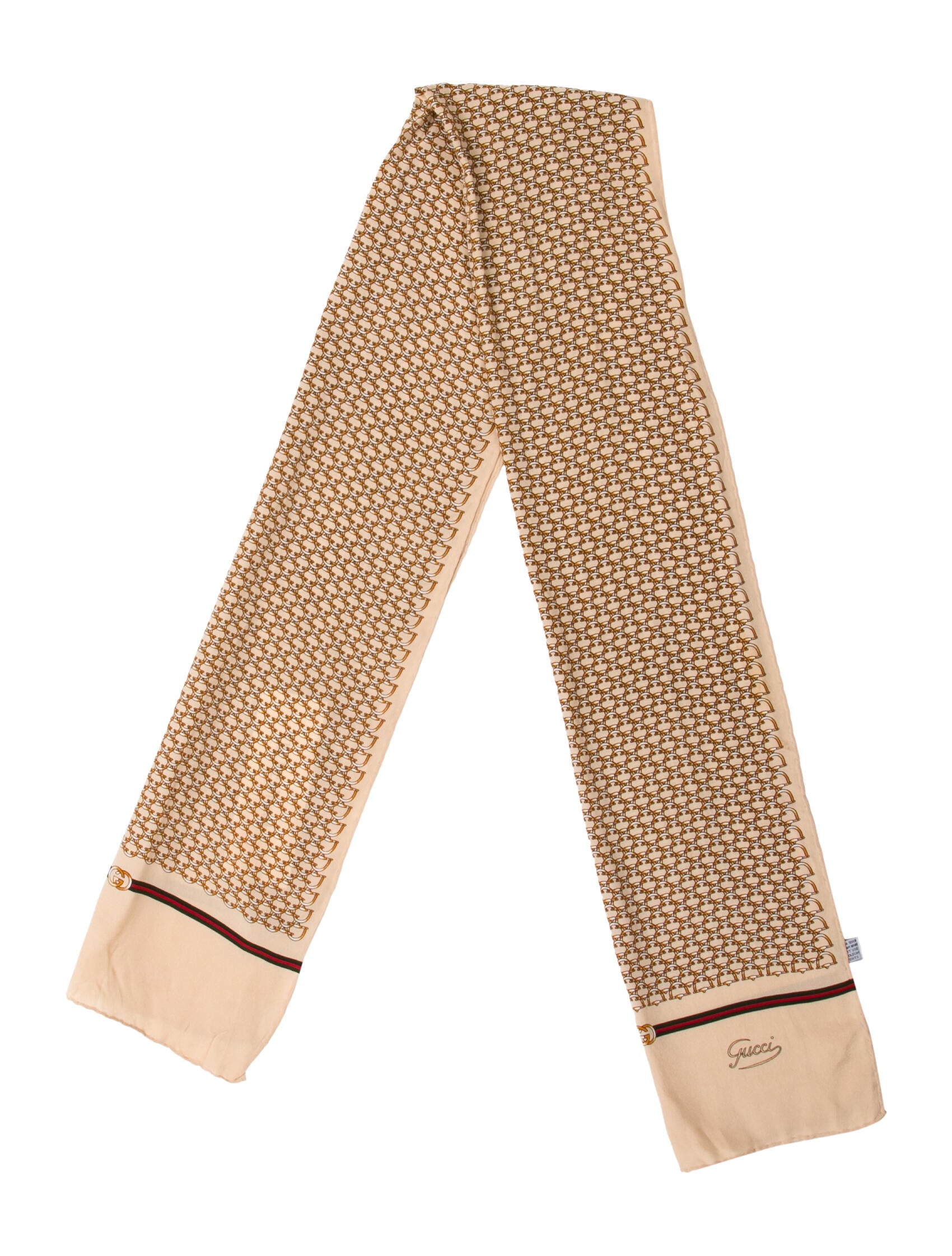 Gucci Silk Vintage Scarf