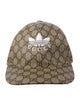 Gucci x Adidas Coated Canvas Baseball Cap
