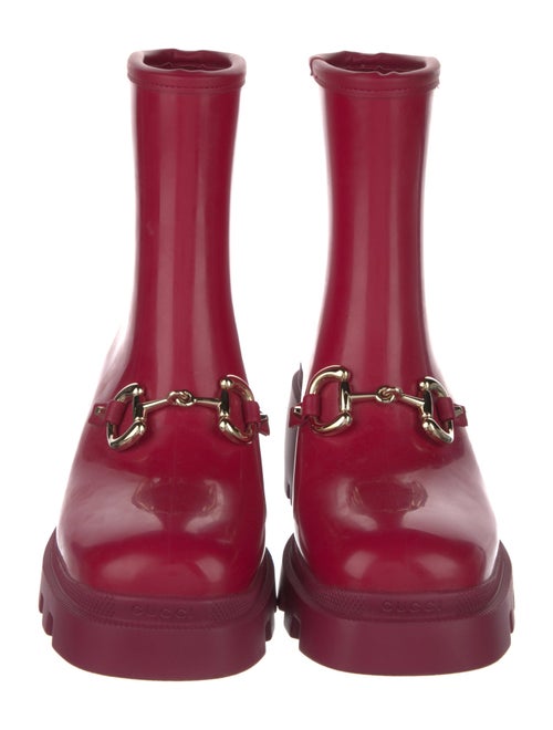 Gucci Rubber Rain Boots