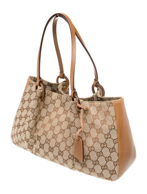 Gucci GG Canvas Top Handle Bag