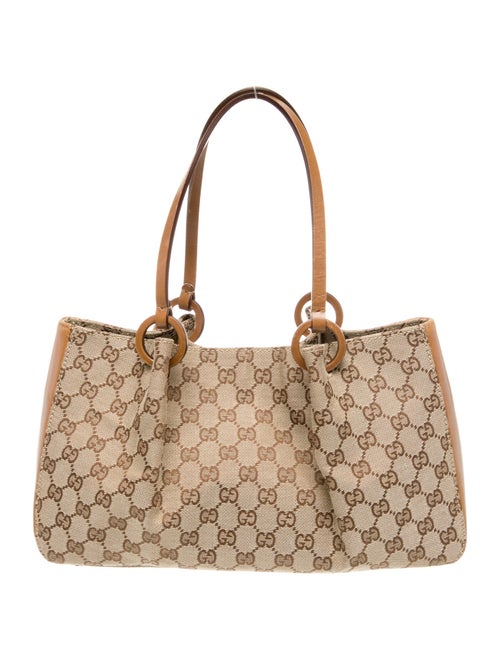 Gucci GG Canvas Top Handle Bag