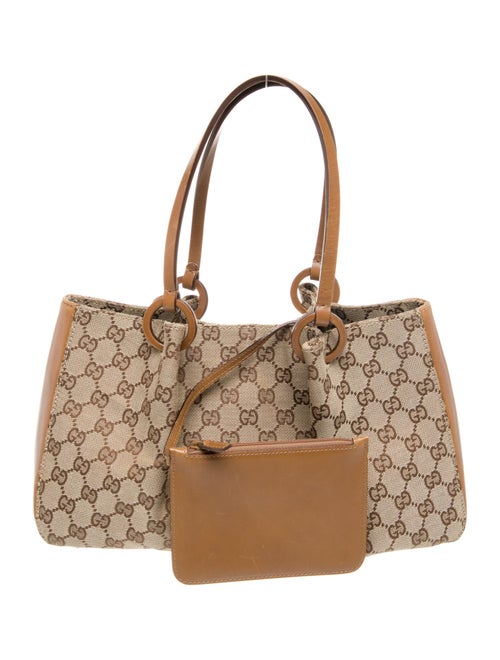 Gucci GG Canvas Top Handle Bag