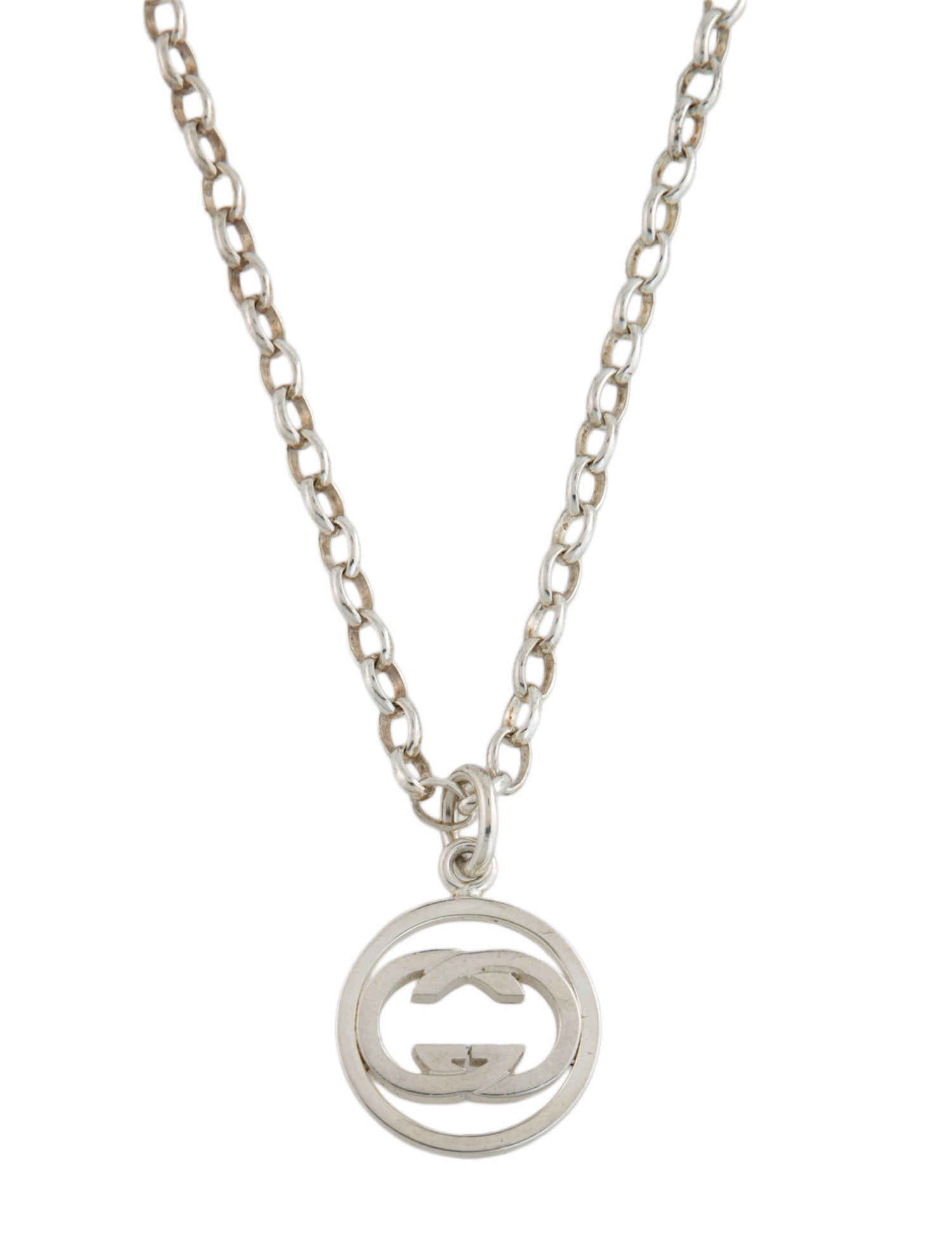 Gucci Interlocking GG Pendant Necklace
