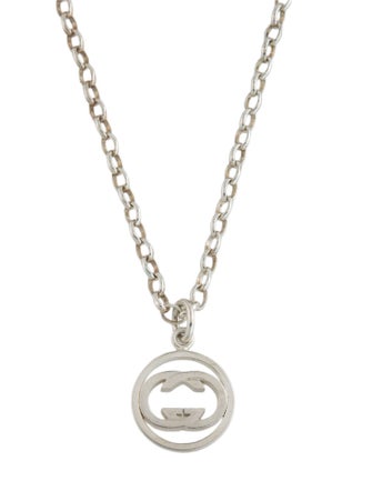 Gucci Interlocking GG Pendant Necklace