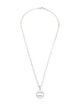 Gucci Interlocking GG Pendant Necklace
