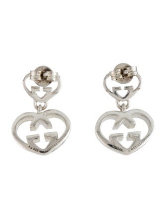 Gucci Love Britt Double G Heart Drop