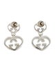 Gucci Love Britt Double G Heart Drop