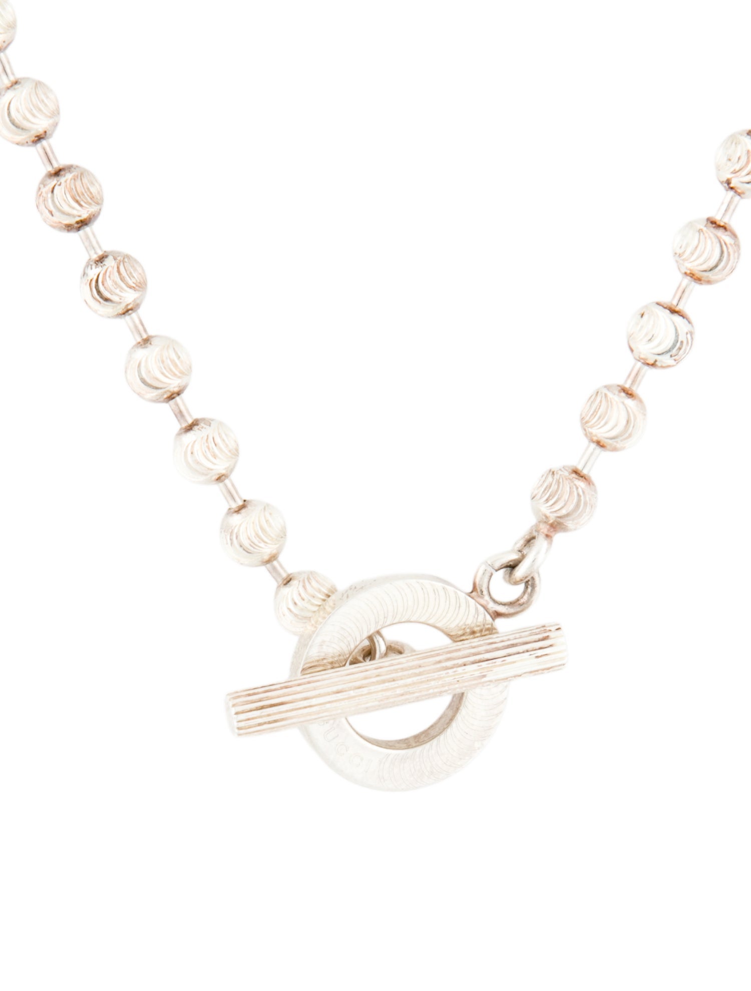 Gucci Boule Toggle Necklace