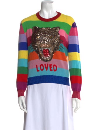 Gucci Wool Printed Sweater
