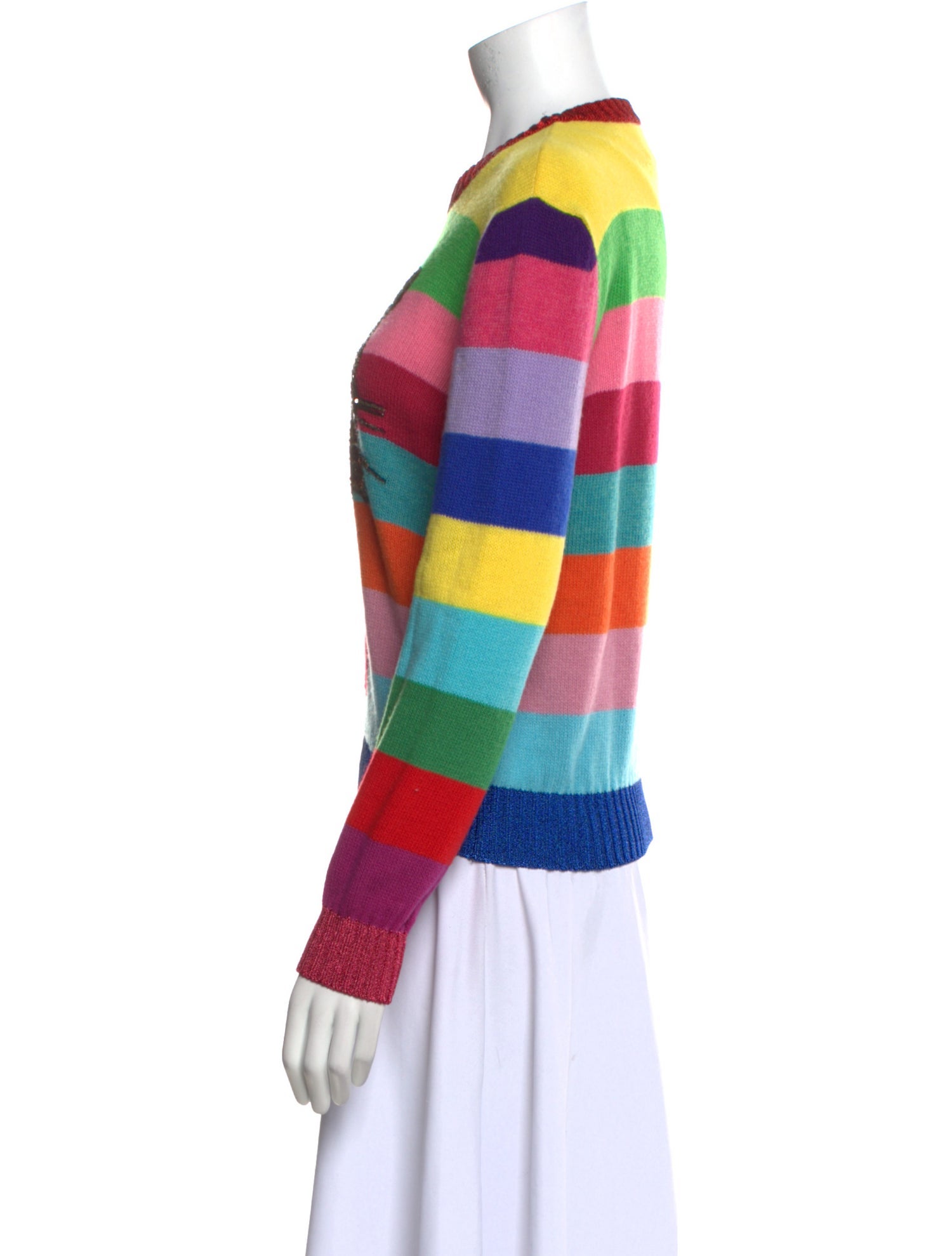 Gucci Wool Printed Sweater