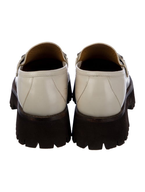 Gucci Horsebit Accent Leather Loafers