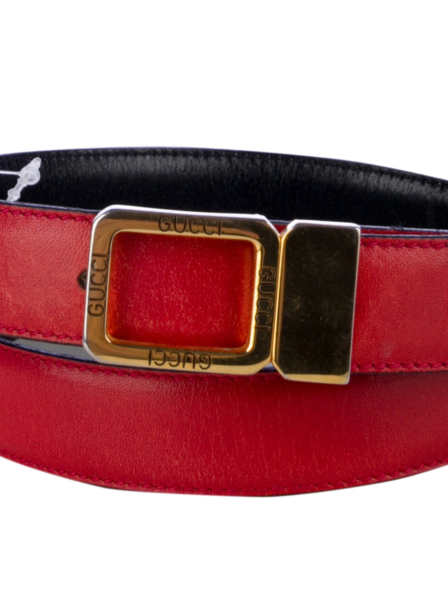 Gucci Skinny Leather Belt