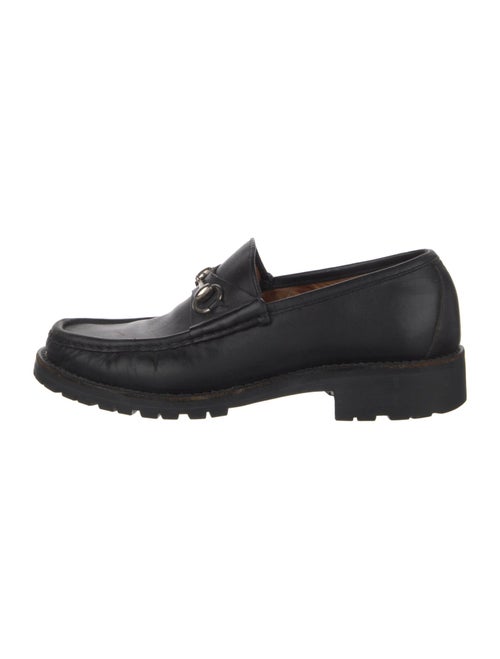 Gucci Horsebit Accent Leather Dress Loafers