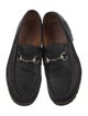 Gucci Horsebit Accent Leather Dress Loafers
