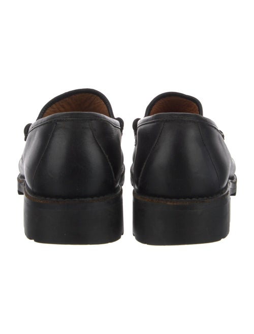 Gucci Horsebit Accent Leather Dress Loafers