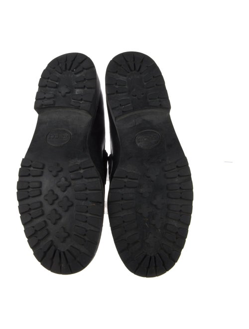 Gucci Horsebit Accent Leather Dress Loafers